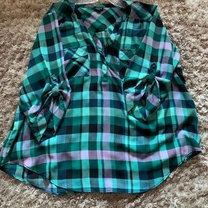 Torrid Harper 3/4 Sleeve Blouse